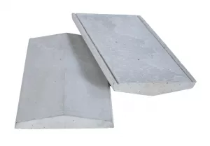 STADREKO Plotová stříška PD 20 - Přírodní 50x20cm