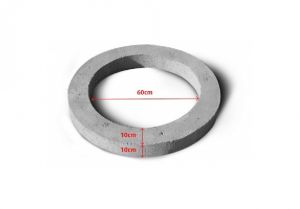 Betonový vyrovnávací prstenec 600/100mm - tl.stěny 100mm