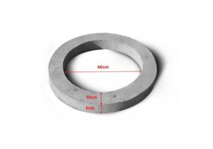 Betonový vyrovnávací prstenec 600/60mm - tl.stěny 100mm