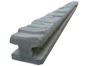 REMU Betonový sloup jednostranně ozdobný - nová břidlice, 270 cm