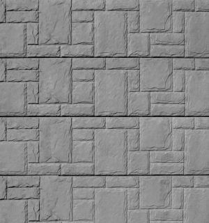 REMU Betonový plot - panel KÁMEN (50x200x4,5cm) jednostr. přírodní