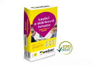 Lepicí a stěrková hmota weber therm Elastik 25kg