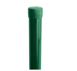 PILECKÝ Sloupek kulatý Ideal 1500x48mm ZN+PVC zelený