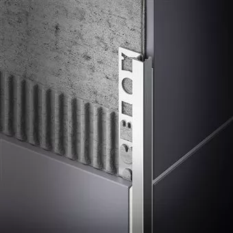 CELOX ukonč. profil hranatý 10mm Al stříbrný lesklý 2,5m (40-2507)