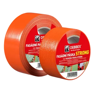 Maskovací fasádní páska STRONG (48mmx25m) oranžová