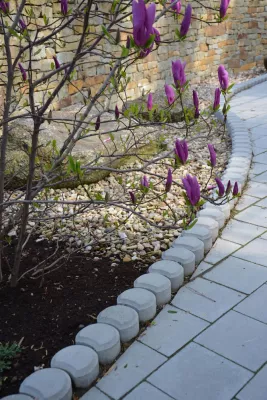 AZ BETON Kruhová palisáda 120x500 šedá
