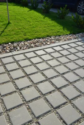 AZ BETON Karo EKO dlažba vegetační 20x20x8 šedá