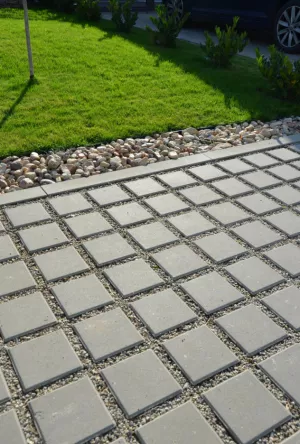 AZ BETON Karo EKO dlažba vegetační 20x20x8 šedá