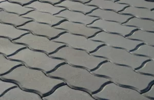 AZ BETON Dlažba Vlnka 222x111x60 šedá