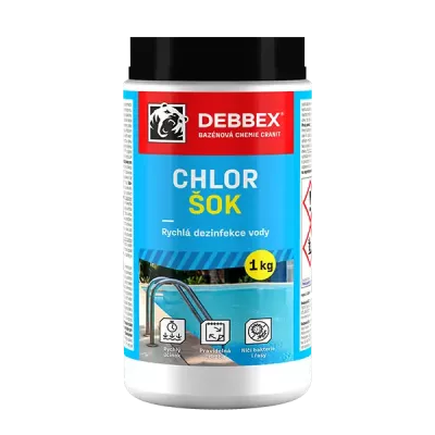 DEN BRAVEN Cranit CHLOR ŠOK 1kg