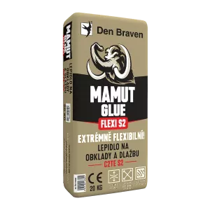 DEN BRAVEN lepidlo na obklady a dlažbu MAMUT GLUE FLEXI (C2TE S2) 20kg