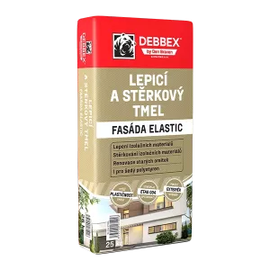 DEN BRAVEN lepicí a stěrkový tmel FASÁDA ELASTIC 25kg