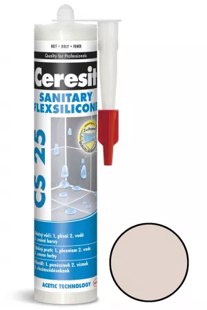 CERESIT CS 25 sanitární silikon PERGAMON 280ml
