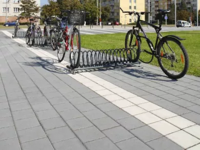 Zámková dlažba BEST Karo 200x200x80 mm - ANTRACIT