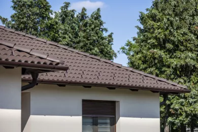 LEIER Granite CLASSIC tmavě hnědá KRAJNÍ TAŠKA - LEVÁ