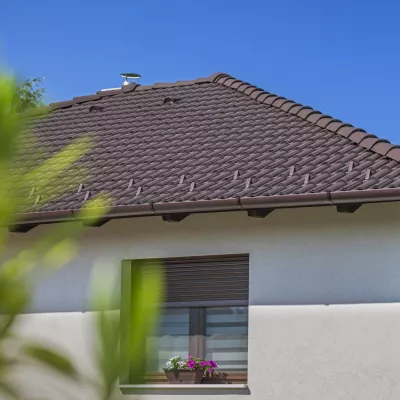 LEIER Granite CLASSIC tmavě hnědá KRAJNÍ TAŠKA - LEVÁ