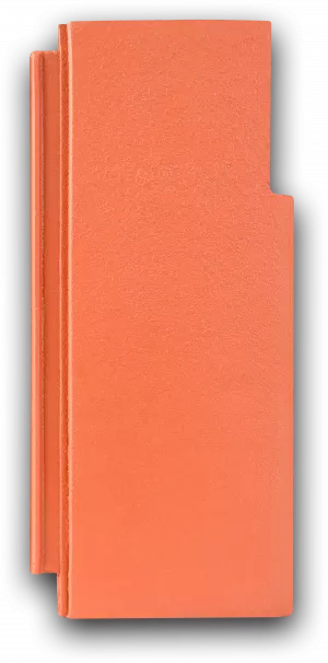 LEIER Granite CLASSIC cihlově červená KRAJNÍ TAŠKA - LEVÁ