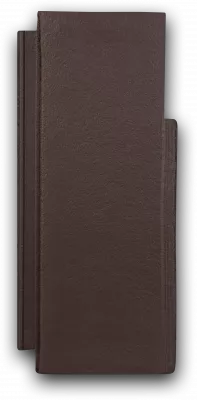 LEIER Granite CLASSIC tmavě hnědá KRAJNÍ TAŠKA - LEVÁ