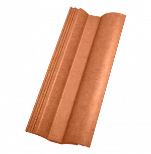 LEIER Toscana CLASSIC cihlově červená POLOVIČNÍ TAŠKA 1/2