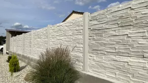 AZ BETON Sloupek průběžný 3300x160x130mm, šedá
