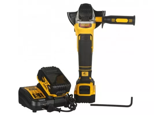 DEWALT Bruska18V,125 mm,2x5,0 Ah, DCG405P2-QW_2