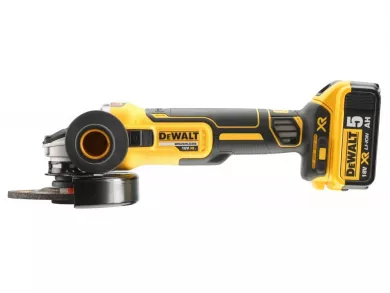 DEWALT Bruska18V,125 mm,2x5,0 Ah, DCG405P2-QW_4