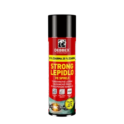 DEBBEX Lepidlo ve spreji na bázi butylu-400ml (TA21000)