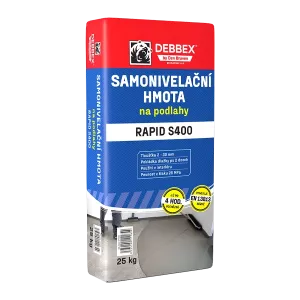 DEBBEX Samonivelační hmota na podlahy RAPID S400 25kg