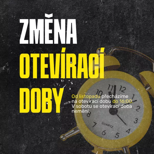 Otevírací doba zima 25/26