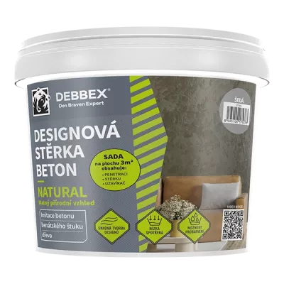 DEBBEX Designová stěrka BETON NATURAL