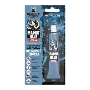 DEBBEX MAMUT Glue CRYSTAL 25ml (transparent)
