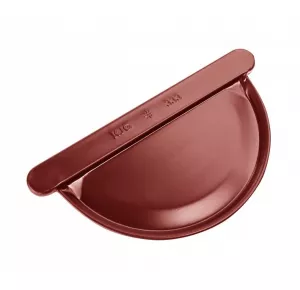 KJG Čelo žlabu 280 RAL 3009 OCELOVĚ ČERVENÁ