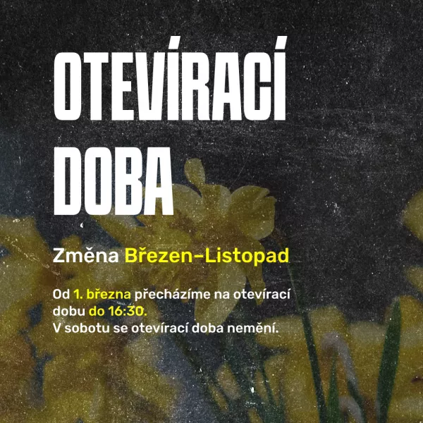 Změna otevírací - léto 26