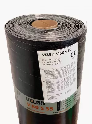 Velbit V60 S35 štítek