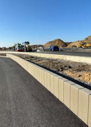 AZ BETON Palisáda 180x120x400mm šedá