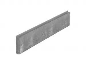 AZ BETON Obrubník zahradní P+D 100x25x5 šedá (kulatý,dlouhý)