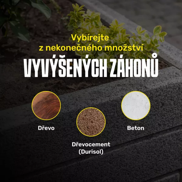 Vyvýšené záhony - výběr