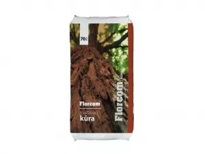 FLORCOM Mulčovací kůra – smrk (70l)