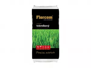 FLORCOM Trávníkový substrát PREMIUM s křemičitým pískem (40l)