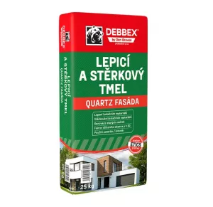 DEBBEX Lepicí a stěrkový tmel QUARTZ FASÁDA 25kg