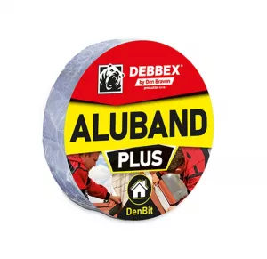 DEBBEX Střešní bitum. pás DenBit Aluband PLUS (50mm/10m)