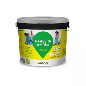 WEBERPAS SILIKON zrnitá 1,5mm, BI00 - BÍLÁ (25kg)